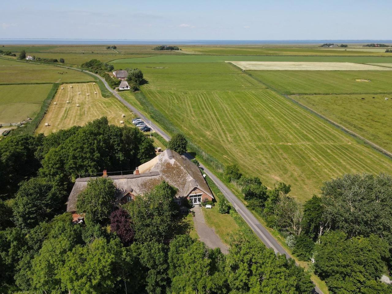 Haubarg Alte Strandvogtei Westerhever Kültér fotó